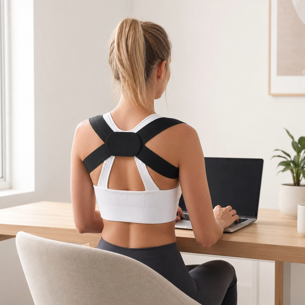 Posture Corrector Brace – Adjustable Back Support for Men & Women